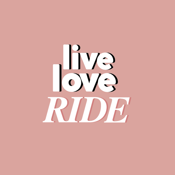Live Love Ride Fridge Magnet