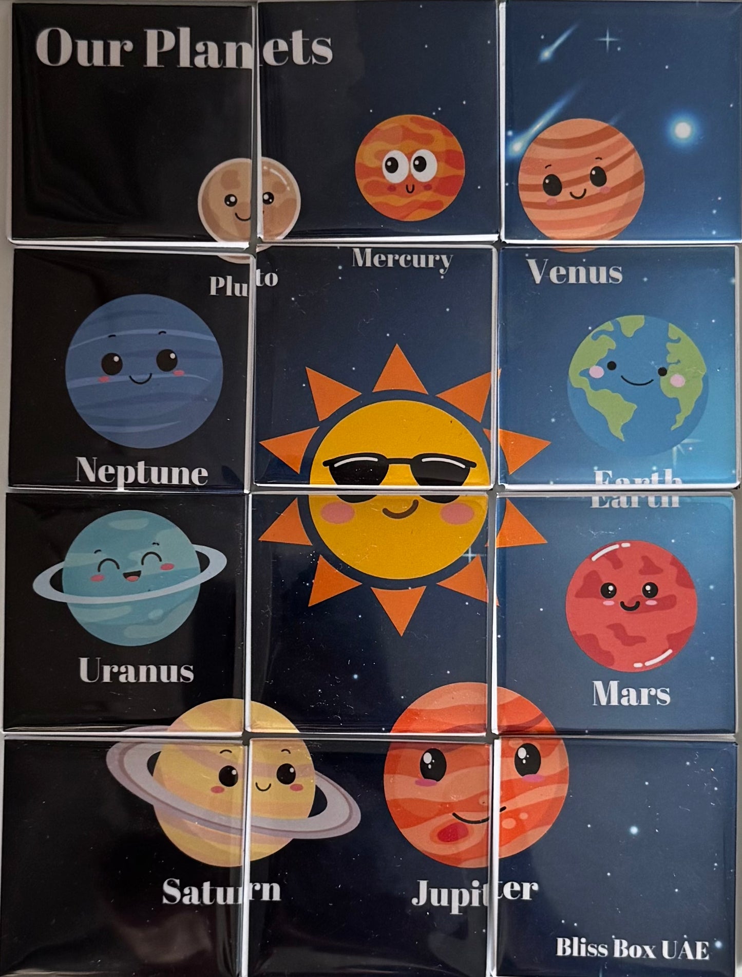 Our Planets Magnetic Puzzle