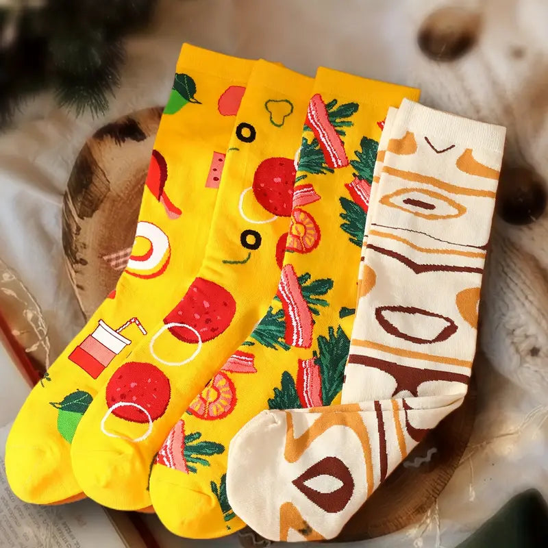 Pizza Box Socks