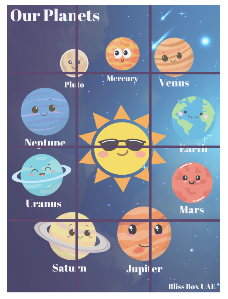 Our Planets Magnetic Puzzle