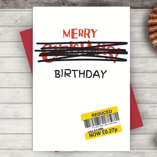 Merry Birthday Card