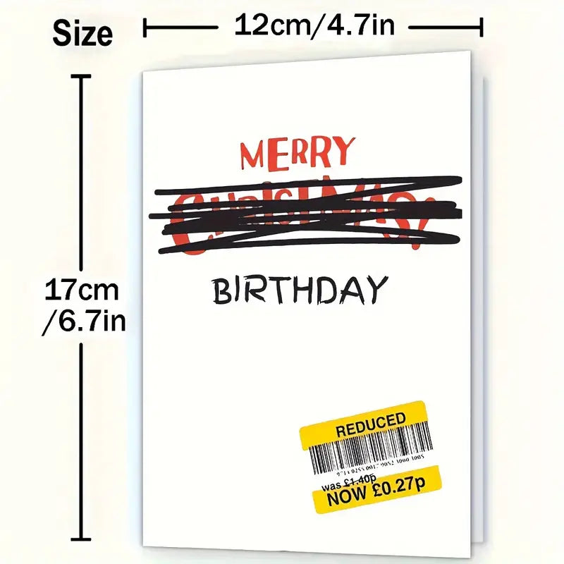 Merry Birthday Card