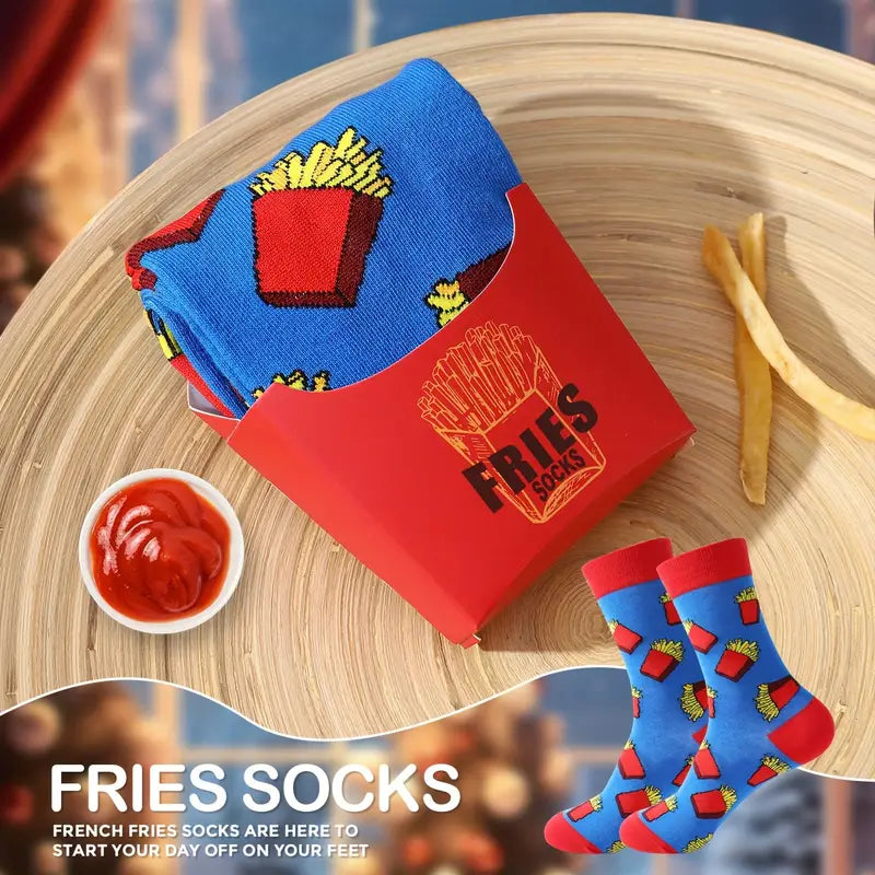 Blue Fries socks